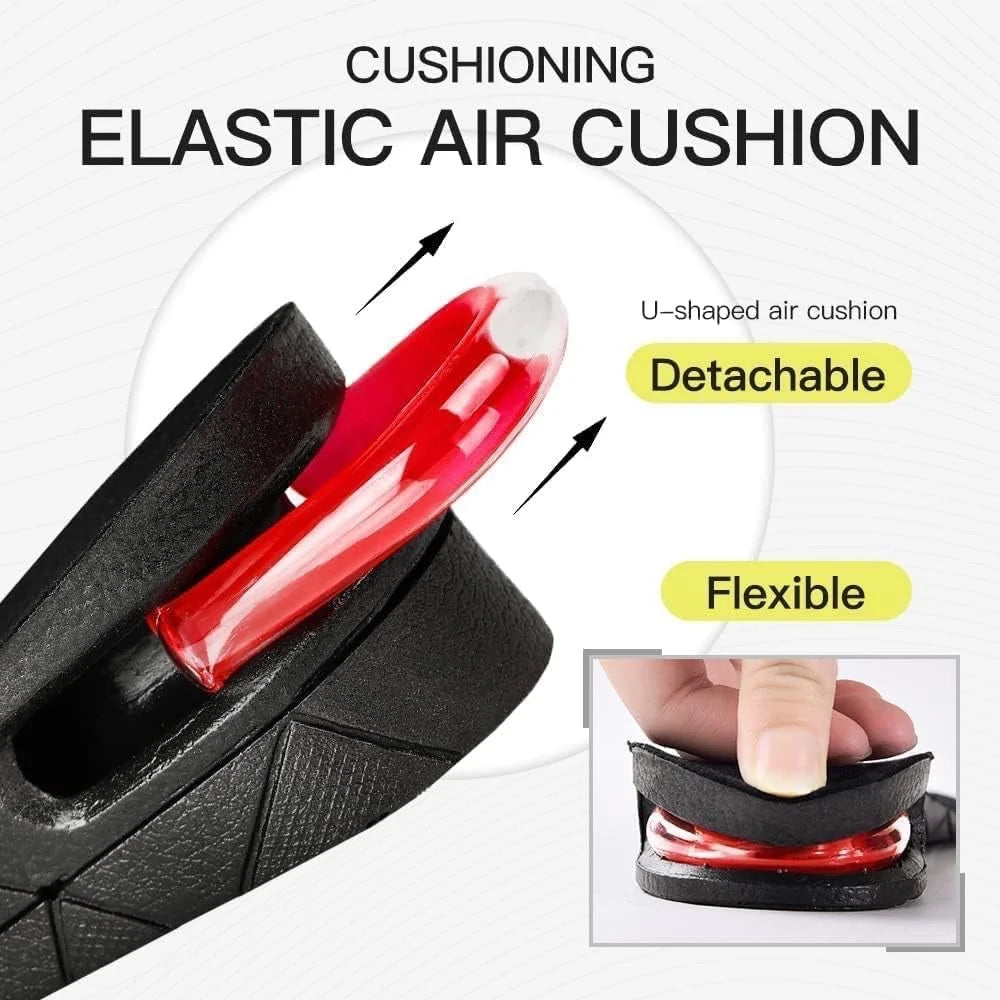 Height Increase Insoles – Adjustable 4-Layer Shoe Lifts for Men & Women | Heel Booster up to 9cm