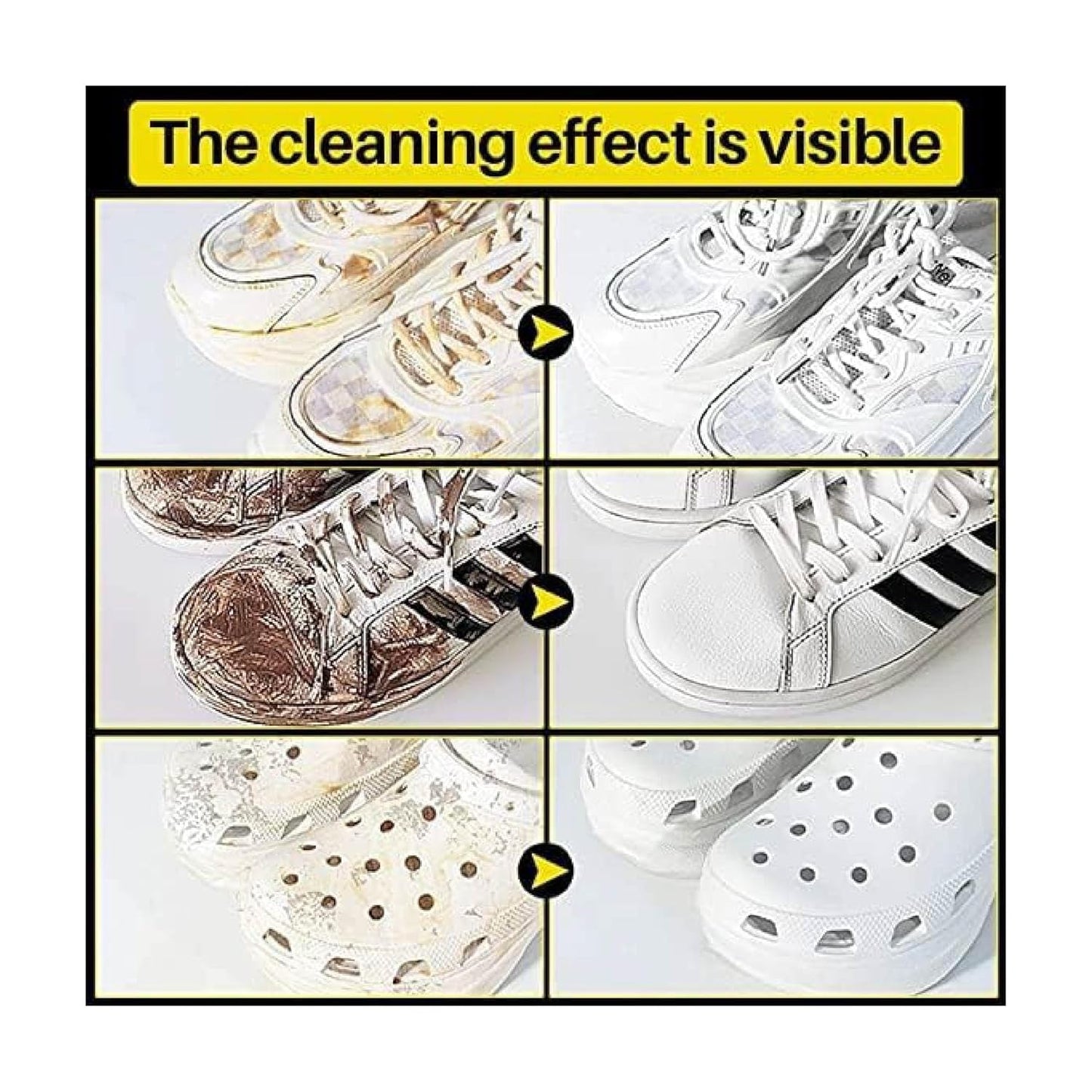 Instant Shoe Cleaning Wipes – Pack of 80 | Quick Sneaker Cleaner